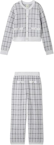 ジェラートピケ　チェック柄セットアップ　2024AW 完売商品 ジェラートピケチェック柄セットアップ2024AW 完売商品